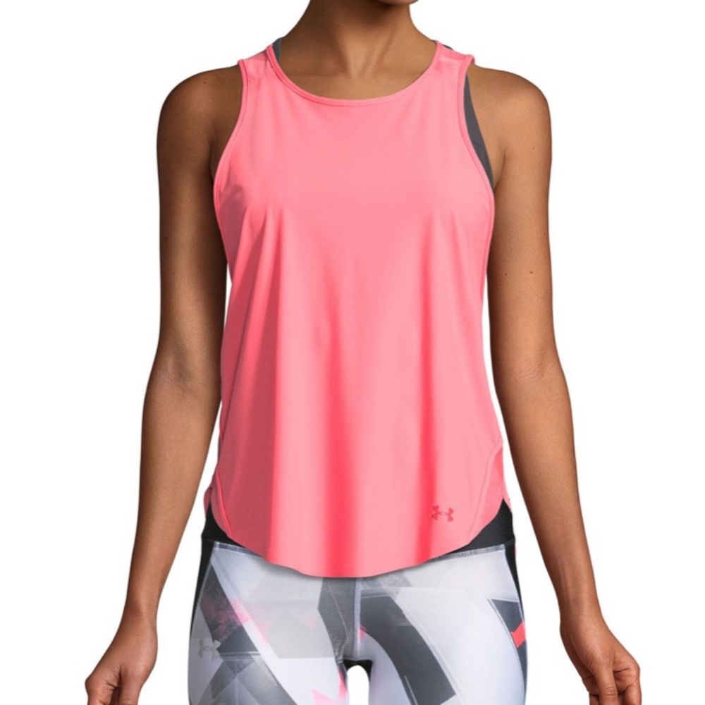 Under Armour vivid keyhole tank NWT